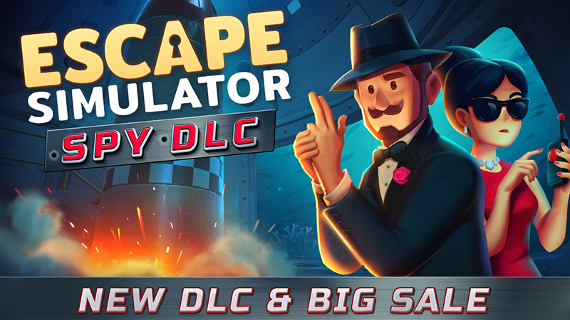 Escape Simulator Launches Spy DLC with New Content and Features