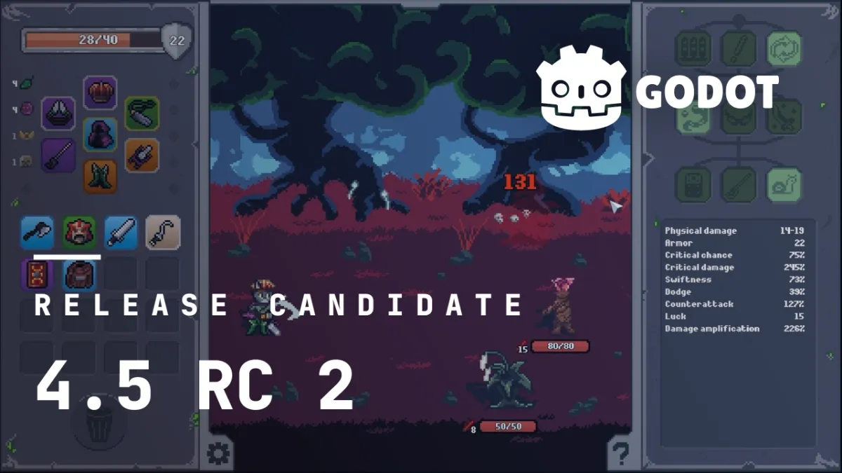 Godot Engine Release Candidate 2 Now Available for Upcoming 4.5 Stable Version
