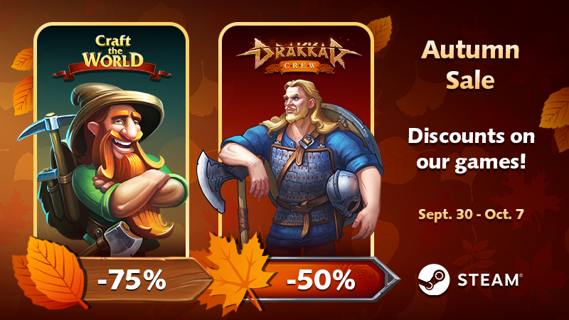 Craft The World Launches With Big Discounts and Free Content