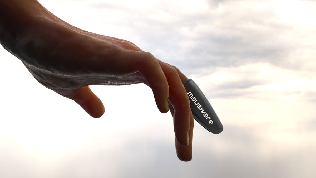 Finger Maus: A Lightweight, Comfortable, Accurate and Eco-friendly Wireless Mouse