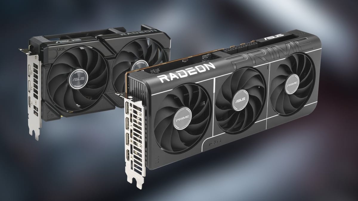 ASUS Radeon RX 9000 Series GPU: Advanced Cooling and Overclocked Performance