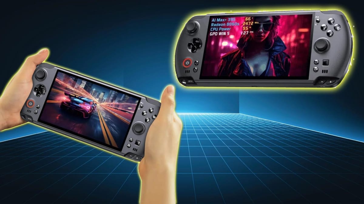 GPD Win 5 Gaming Handheld Announces Starting Price of $1400 with AMD Ryzen AI Max 385 APU, 32GB RAM, and 1TB SSD