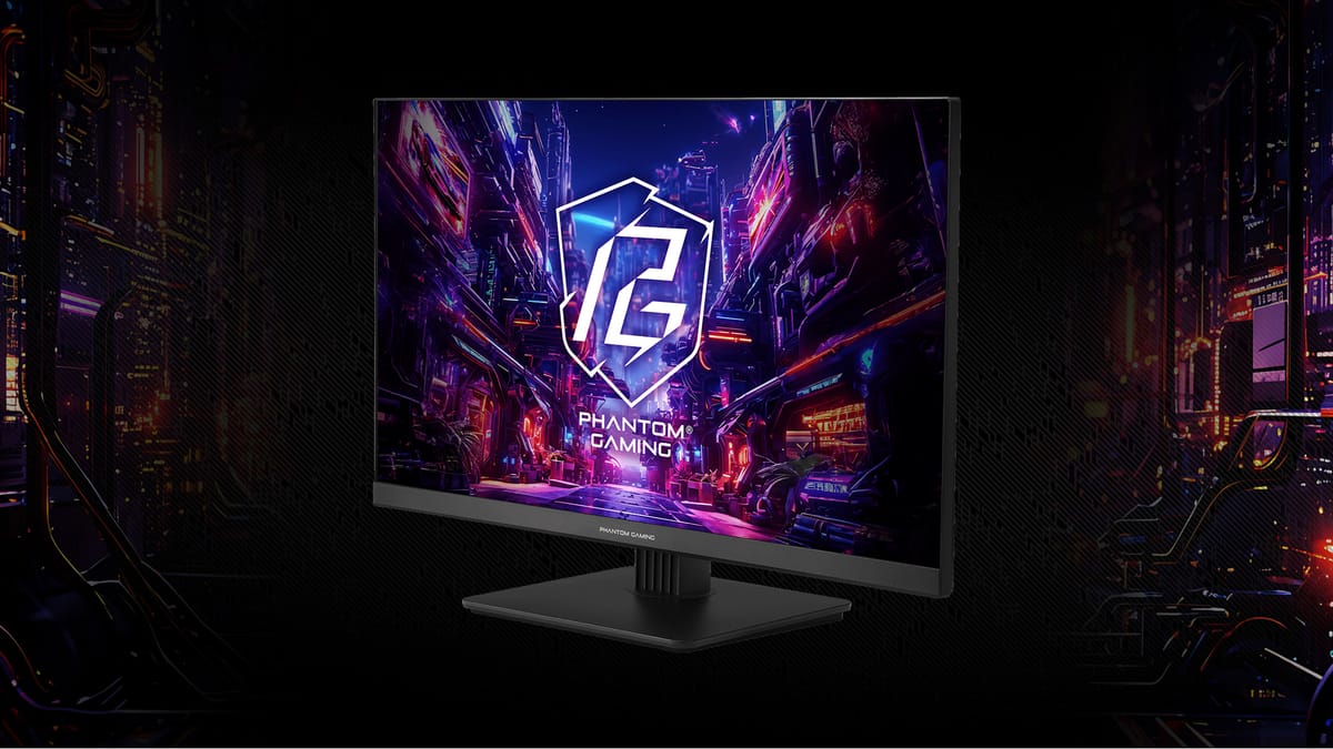 ASRock Phantom Gaming PG27FFT1B Monitor Drops Under $100 with 180Hz Refresh Rate and More