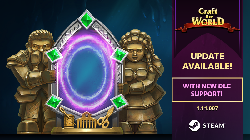 Craft The World Update Brings Enhanced Customization and Bug Fixes