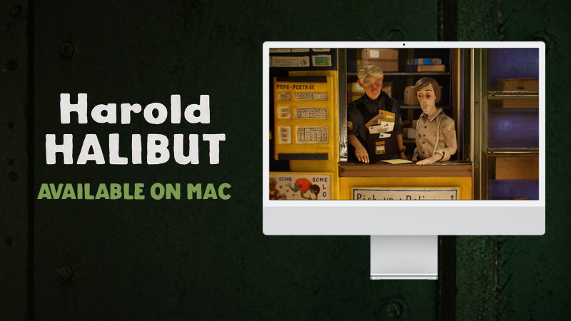 Harold Halibut Now Available for Mac on Steam with a 50% Discount