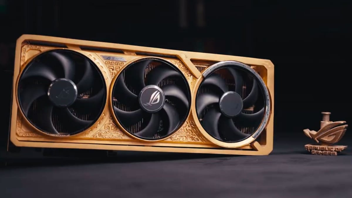 $500,000 ROG Astral RTX 5090D: The World's Most Expensive GPU Made from Pure Gold
