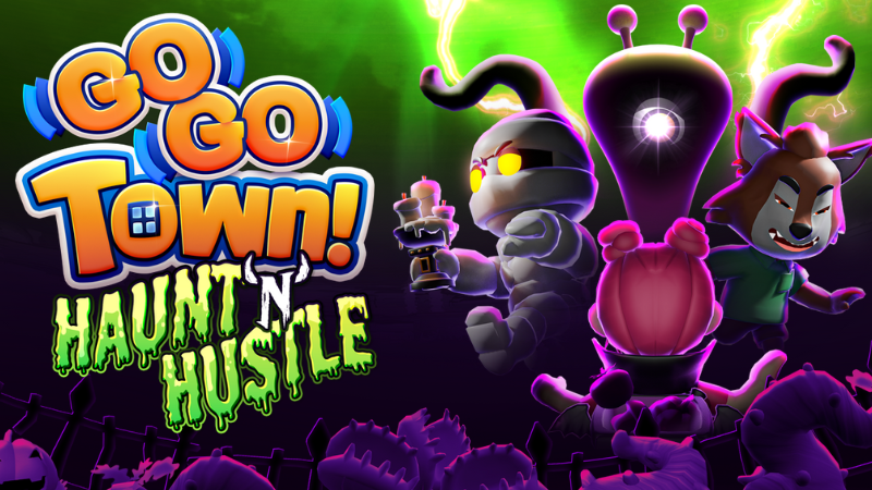 Go-Go Town! New Release Brings Spooky Season Content to City-Building Sim