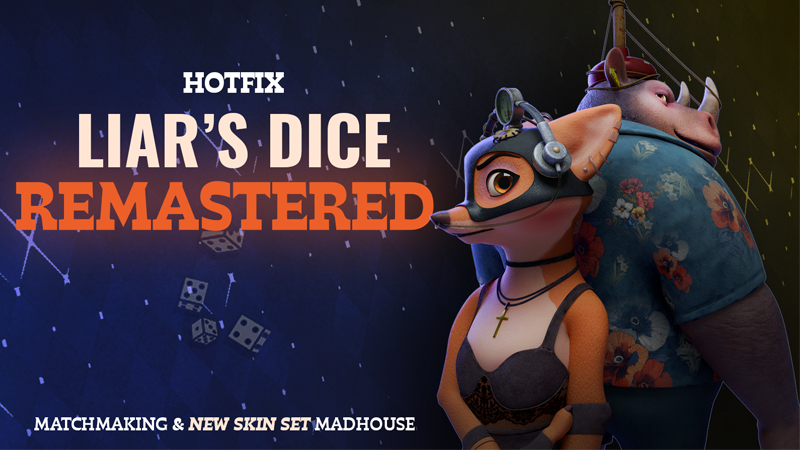 Liar's Bar Fixes and Enhancements Announced