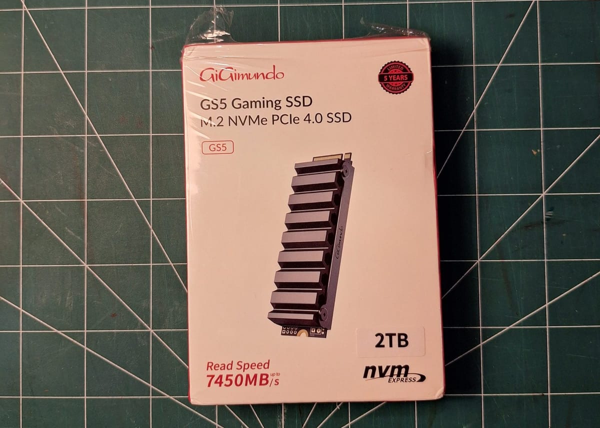 GiGimundo GS5 2TB Gen4 SSD Review with Heatsink - Great Value & Solid Performance [Exclusive 20% Off Discount Code]